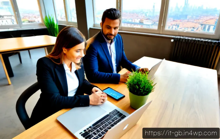 Home 15 탄소중립을 위한 기업의 사회적 책임 - Photorealistic Italian corporate sustainability meeting in a bright modern Milan office, diverse bus...